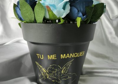 Pot fleur artificielle tu me manque
