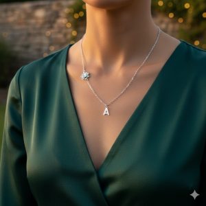 Collier "Lettre de Lotus" – La délicatesse d'un symbole