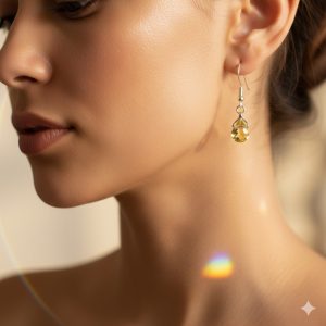 Boucles d'oreilles "Lumière d'Été"