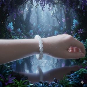 Bracelet "Lumière Intérieure" en Pierre de Lune Véritable