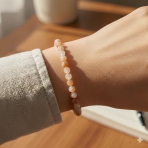 Bracelet "Aurore" Pierre De Lune Bijoux Perles Naturelle