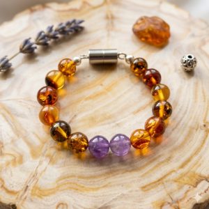 Bracelet Bébé ambre naturelle