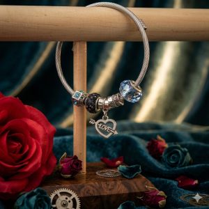 Bracelet Jonc "Éclat Boréal