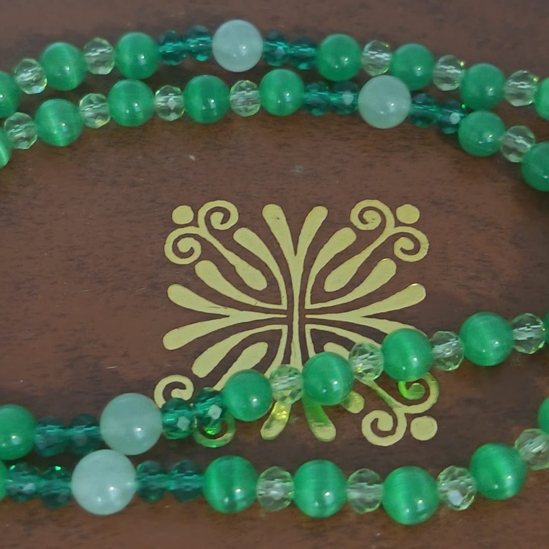 Chapelet Aventurine Verte Fait Main - 5 Chapelet Aventurine Verte Fait Main - – Image 5